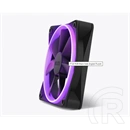 NZXT F120 RGB hűtő ventilátor (120 mm, PWM, 500-1800 RPM, FDB, 4-tűs, fekete)