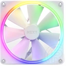 NZXT F140 RGB Duo hűtő ventilátor (140 mm, PWM, 500-1800 RPM, 84,75 CFM, 36 dBA, FDB, fehér)