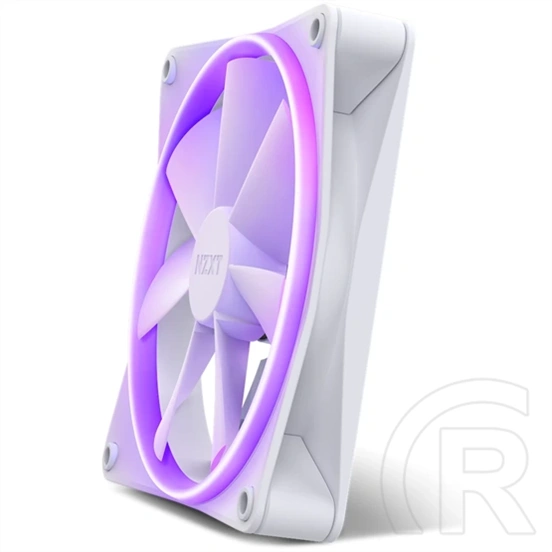 NZXT F140 RGB Duo hűtő ventilátor (140 mm, PWM, 500-1800 RPM, 84,75 CFM, 36 dBA, FDB, fehér)