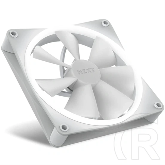NZXT F140 RGB Duo hűtő ventilátor (140 mm, PWM, 500-1800 RPM, 84,75 CFM, 36 dBA, FDB, fehér)