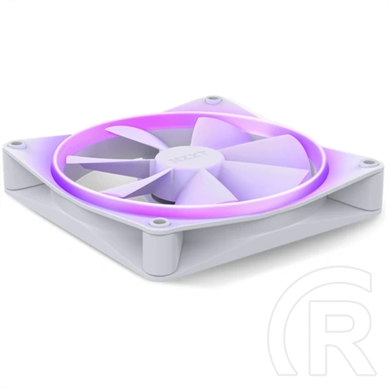 NZXT F140 RGB Duo hűtő ventilátor (140 mm, PWM, 500-1800 RPM, 84,75 CFM, 36 dBA, FDB, fehér)