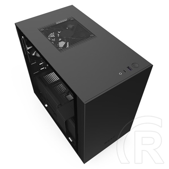 NZXT H210 (mini-ITX, ablakos, fekete)