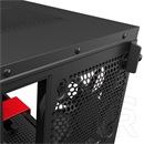 NZXT H210 (kis torony, mini-ITX, ablakos, fekete-piros)