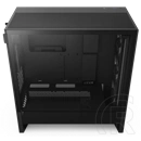 NZXT H5 Flow RGB (midi torony, ATX, ablakos, fekete)