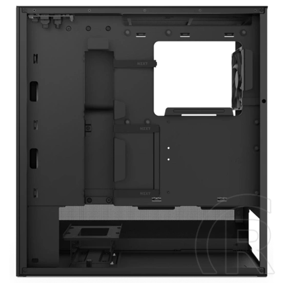 NZXT H5 Flow RGB (midi torony, ATX, ablakos, fekete)