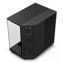 NZXT H6 Flow (midi torony, ATX, ablakos, fekete)