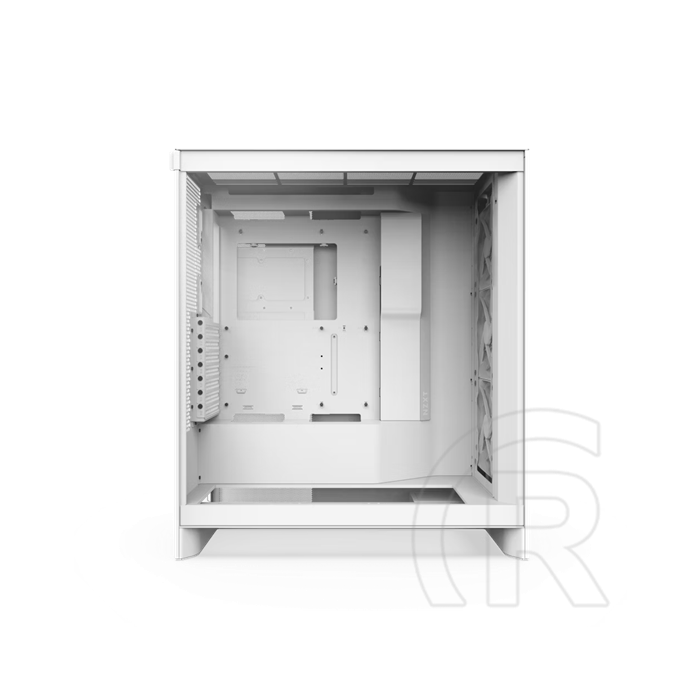 NZXT H7 Flow 2024 (midi torony, ATX, ablakos, fehér) - Rufusz webáruház