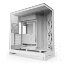 NZXT H9 Flow (midi torony, ATX, ablakos, fehér)