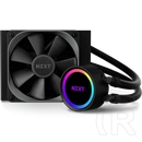 NZXT Kraken 120 RGB vízhűtés (120 mm, 500-2000 RPM, PWM, 36 dBA, fekete)