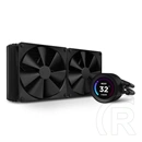 NZXT Kraken Elite 280 vízhűtés (140 mm x2, 500-1800 RPM, PWM, 2,36" LCD, fekete)