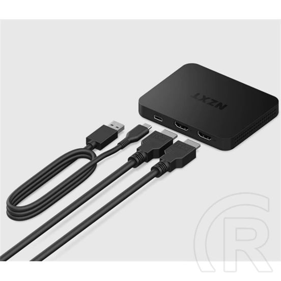 NZXT Signal HD60 digitalizáló (USB-C 3.2 Gen1, HDMI 2.0, 1080p, fekete)