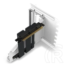 NZXT függőleges GPU rögzítő készlet (PCIe Gen4 x16, riser kábel 175 mm, 3 slot széles, 7 PCIe foglalat, univerzális, feh