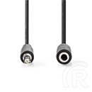 Nedis 3,5 mm jack hosszabbító kábel 2 m (3,5 mm dugó / 3,5 mm aljzat)