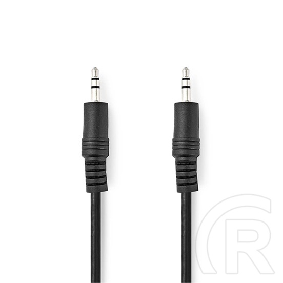 Nedis 3,5 mm sztereó audio kábel (3,5 mm dugó / 3,5 mm dugó, 3 m, fekete)