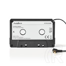 Nedis ACON2200BK autórádió kazetta-adapter (3,5 mm jack, 1 m kábel, ABS, MP3, fekete)