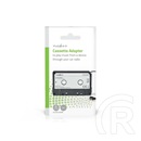Nedis ACON2200BK autórádió kazetta-adapter (3,5 mm jack, 1 m kábel, ABS, MP3, fekete)