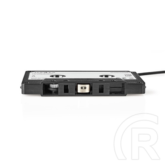 Nedis ACON2200BK autórádió kazetta-adapter (3,5 mm jack, 1 m kábel, ABS, MP3, fekete)