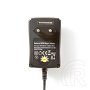 Nedis ACPA002 univerzális AC-DC tápegység (3-12V, 1,5A, 18W, 6 cserélhető tápdugó, 1,8 m kábel, fekete)