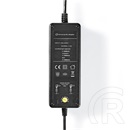 Nedis ACPA116 univerzális AC-DC tápegység (6-16 V, 60 W, 8 cserélhető tápdugó, 1,1 m kábel, fekete)