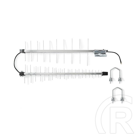 Nedis ANOR4G30ME prémium antenna (kültéri, 698-3800 MHz, 15 dB nyereség, 0,3 m kábel, 50 Ohm, SMA dugasz, villámvédelem,