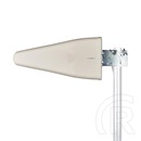 Nedis ANOR5G10WT prémium antenna (698-5000 MHz, 11 dB, SMA dugasz, 4 m kábel, 50 Ohm, beltéri/kültéri, fehér)