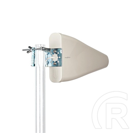 Nedis ANOR5G10WT prémium antenna (698-5000 MHz, 11 dB, SMA dugasz, 4 m kábel, 50 Ohm, beltéri/kültéri, fehér)
