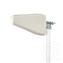 Nedis ANOR5G10WT prémium antenna (698-5000 MHz, 11 dB, SMA dugasz, 4 m kábel, 50 Ohm, beltéri/kültéri, fehér)