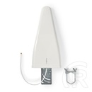 Nedis ANOR5G10WT prémium antenna (698-5000 MHz, 11 dB, SMA dugasz, 4 m kábel, 50 Ohm, beltéri/kültéri, fehér)