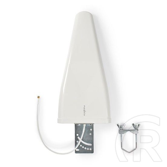 Nedis ANOR5G10WT prémium antenna (698-5000 MHz, 11 dB, SMA dugasz, 4 m kábel, 50 Ohm, beltéri/kültéri, fehér)