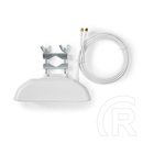 Nedis ANOR5G20WT beltéri és kültéri antenna (3G/4G/5G, 698–5000 MHz, 6 dB nyereség, SMA férfi, fehér)