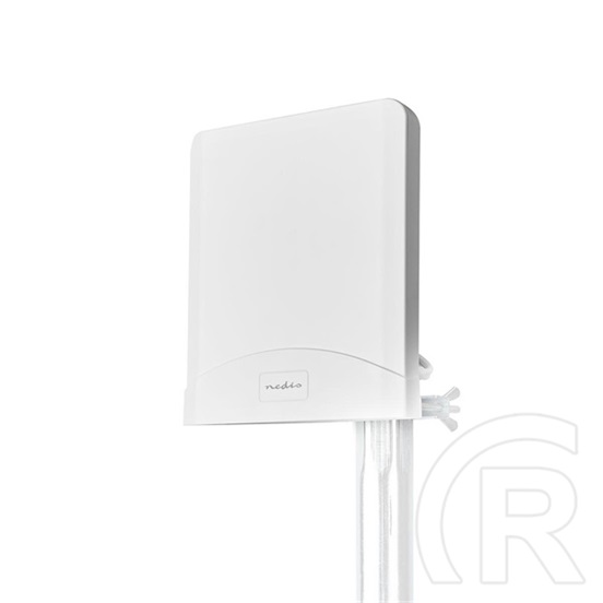 Nedis ANOR5G20WT beltéri és kültéri antenna (3G/4G/5G, 698–5000 MHz, 6 dB nyereség, SMA férfi, fehér)