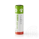 Nedis BANM26HR64B NiMH akku (AA, 1,2V, 2600 mAh, 4 db, piros/zöld)