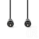 Nedis CAGL25000BK30 optikai audio kábel (TosLink dugó, 3 m)