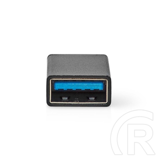Nedis CCGB64915BK USB-C - USB-A adapter (USB-C dugó / USB-A aljzat, 5 Gbps, OTG, fekete)