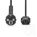 Nedis CEGL10000BK20 tápkábel (IEC-320-C13, 3 x 0,75 mm2, 2 m)