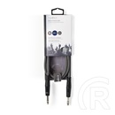 Nedis COTH23020GY30 félprofi audio kábel (2 x 6,35 mm sztereó jack dugó, 3 m, rugalmas)