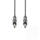 Nedis COTH23020GY50 félprofi audio kábel (2 x 6,35 mm sztereó jack dugó, 5 m, rugalmas)