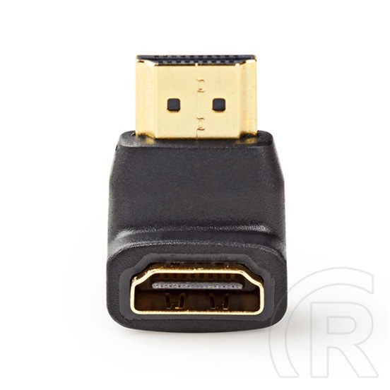 Nedis CVGB34901BK HDMI átalakító adapter (aranyozott, 90°-os, fekete)