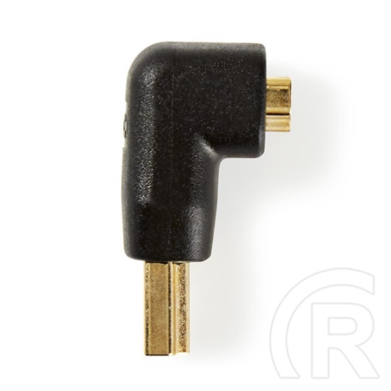 Nedis CVGB34901BK HDMI átalakító adapter (aranyozott, 90°-os, fekete)