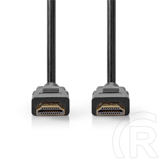Nedis CVGL35000BK10 ultra HDMI 2.1 kábel 1 m (48 Gbps, 8K@60Hz, fekete)