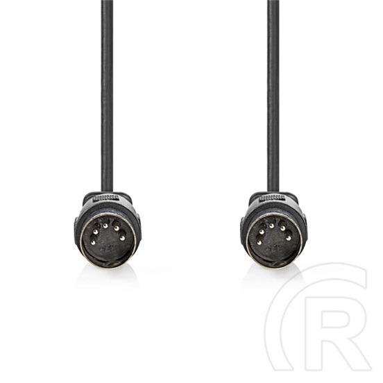 Nedis DIN audio kábel (DIN 5 tűs dugó, nikkelezett, 1 m)