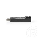 Nedis DisplayPort - HDMI adapter 1080p@60Hz (DisplayPort dugó / HDMI kimenet, egyenes, fekete)