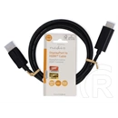 Nedis DisplayPort - HDMI kábel (DisplayPort dugó / HDMI dugó, 3 m, 1080p, DP 1.2, fekete)