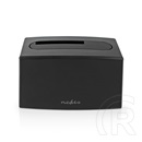 Nedis HDDUSB3210BK HDD/SSD dokkoló (egyrekeszes, 2,5"/3,5", SATA III, USB 3.2 Gen1, USB Type-A, fekete)