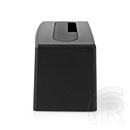 Nedis HDDUSB3210BK HDD/SSD dokkoló (egyrekeszes, 2,5"/3,5", SATA III, USB 3.2 Gen1, USB Type-A, fekete)
