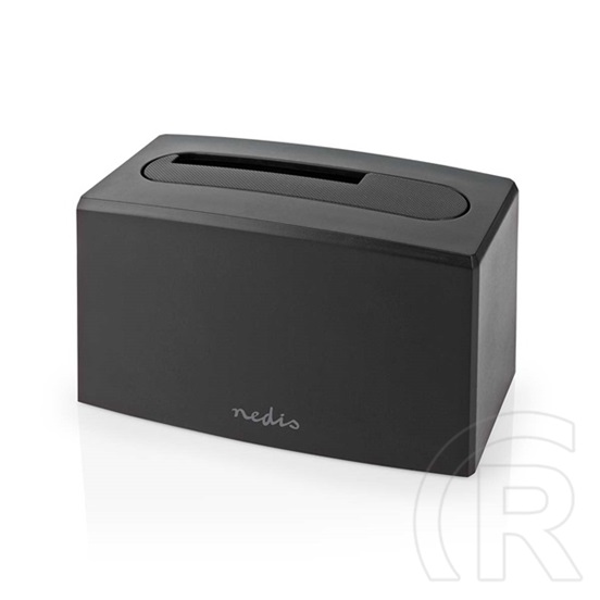 Nedis HDDUSB3210BK HDD/SSD dokkoló (egyrekeszes, 2,5"/3,5", SATA III, USB 3.2 Gen1, USB Type-A, fekete)
