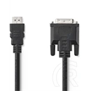 Nedis HDMI - DVI-D 24+1p kábel (1080p, 2 m)