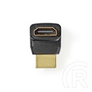 Nedis HDMI átalakító adapter 270° elforgatható (HDMI / HDMI, aranyozott csatlakozó, fekete)