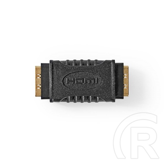 Nedis HDMI toldó (HDMI dugó, aranyozott csatlakozók, egyenes, 4K@30Hz, fekete)