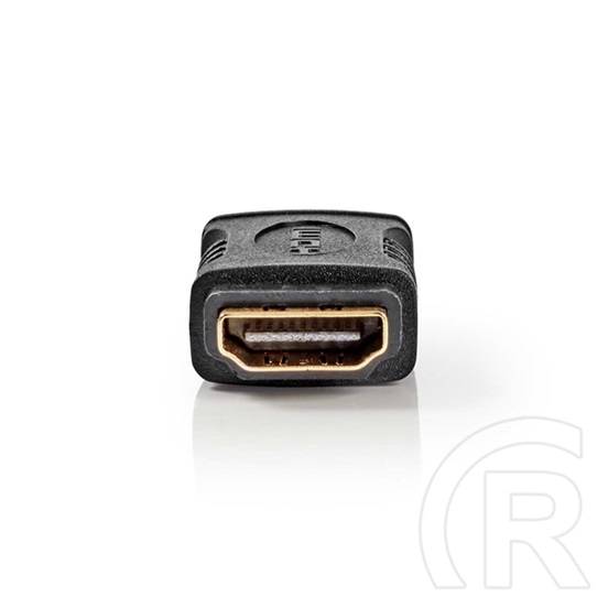 Nedis HDMI toldó (HDMI dugó, aranyozott csatlakozók, egyenes, 4K@30Hz, fekete)
